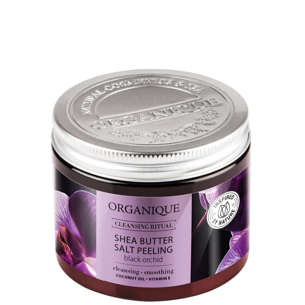 SALT SCRUB WITH SHEA BUTTER BLACK ORCHID - 200g