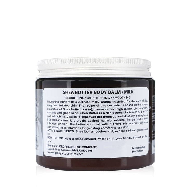 Shea Butter Body Balm with Milk - 200ml - Hermosoaebody lotionORGANIQUE